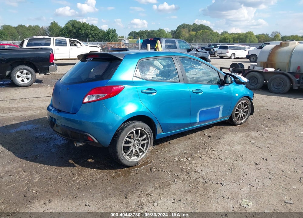 2012 MAZDA 2 VIN: JM1DE1KZ6C0131653