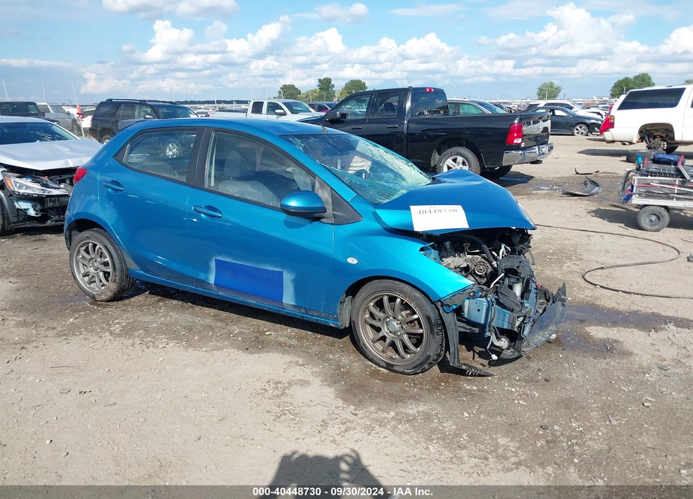 2012 MAZDA 2 VIN: JM1DE1KZ6C0131653