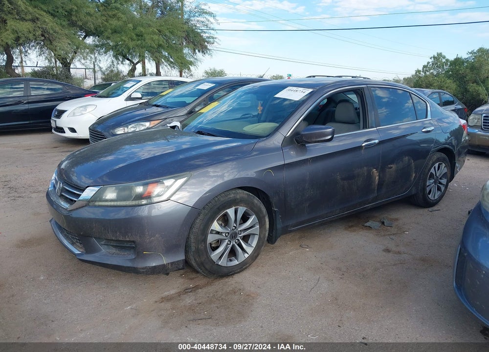 2014 HONDA ACCORD LX VIN: 1HGCR2F37EA276792