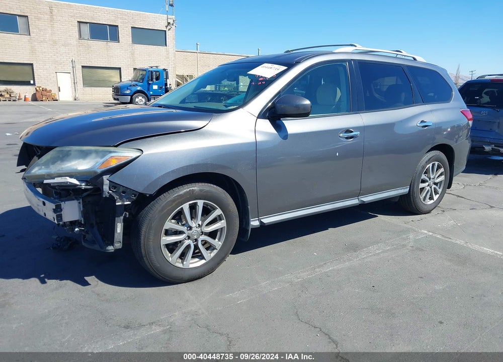 2015 NISSAN PATHFINDER S/SV/SL/PLATINUM VIN: 5N1AR2MN3FC643778