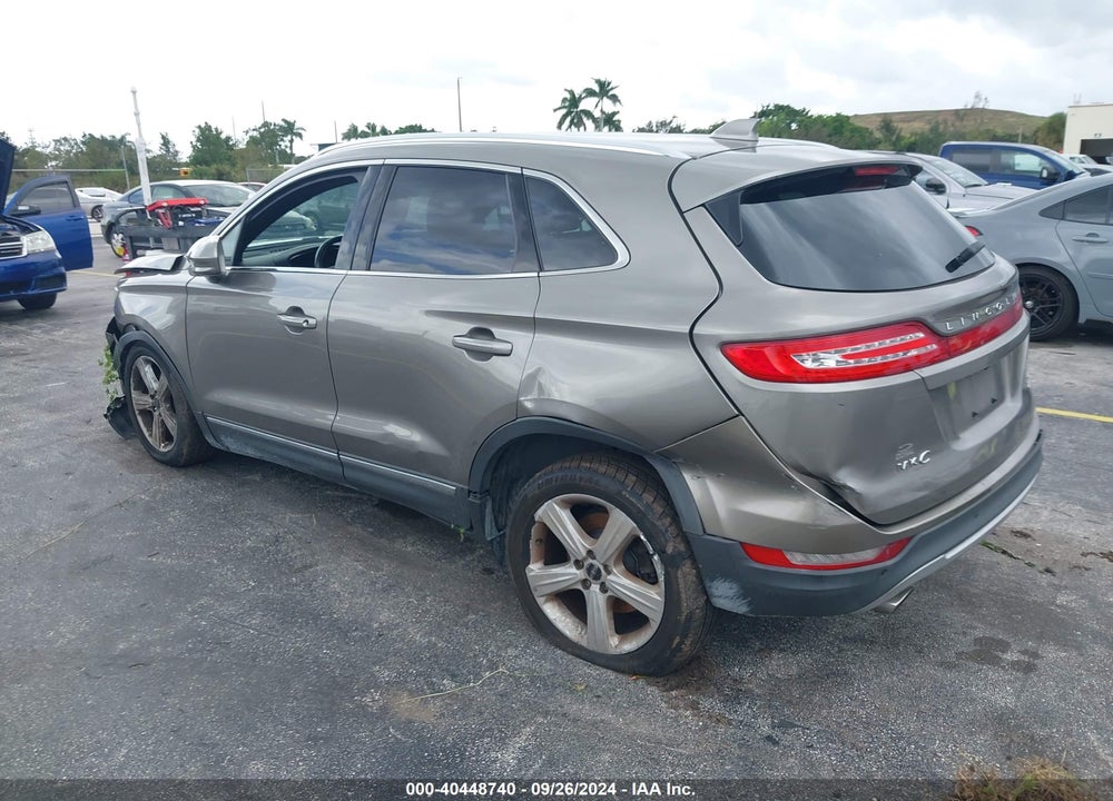 2017 LINCOLN MKC PREMIER VIN: 5LMCJ1C91HUL55248
