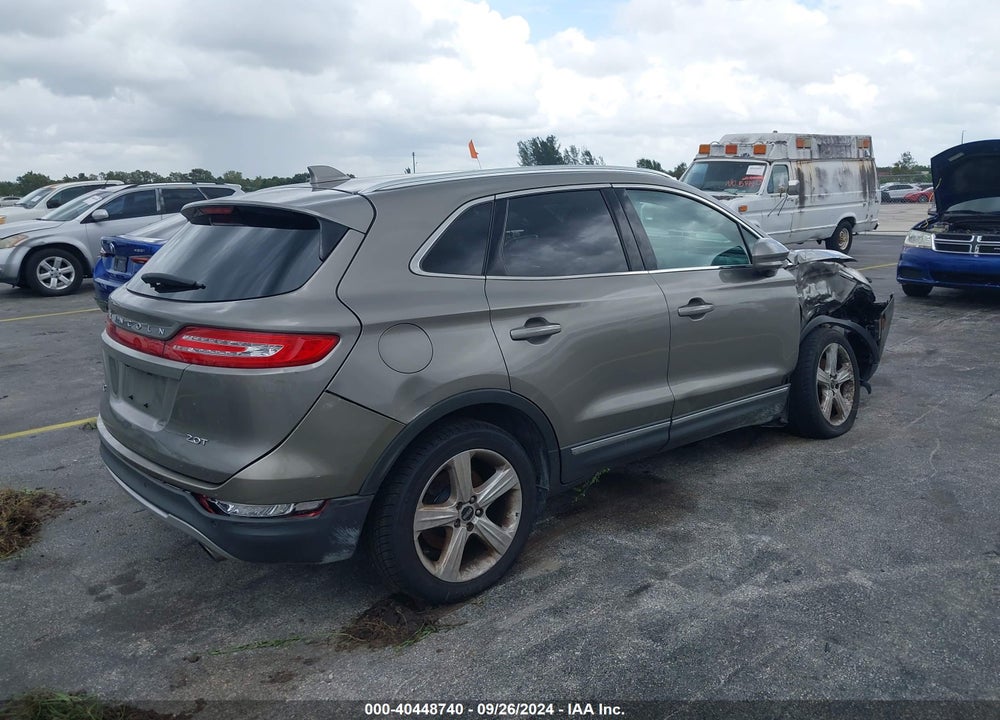 2017 LINCOLN MKC PREMIER VIN: 5LMCJ1C91HUL55248
