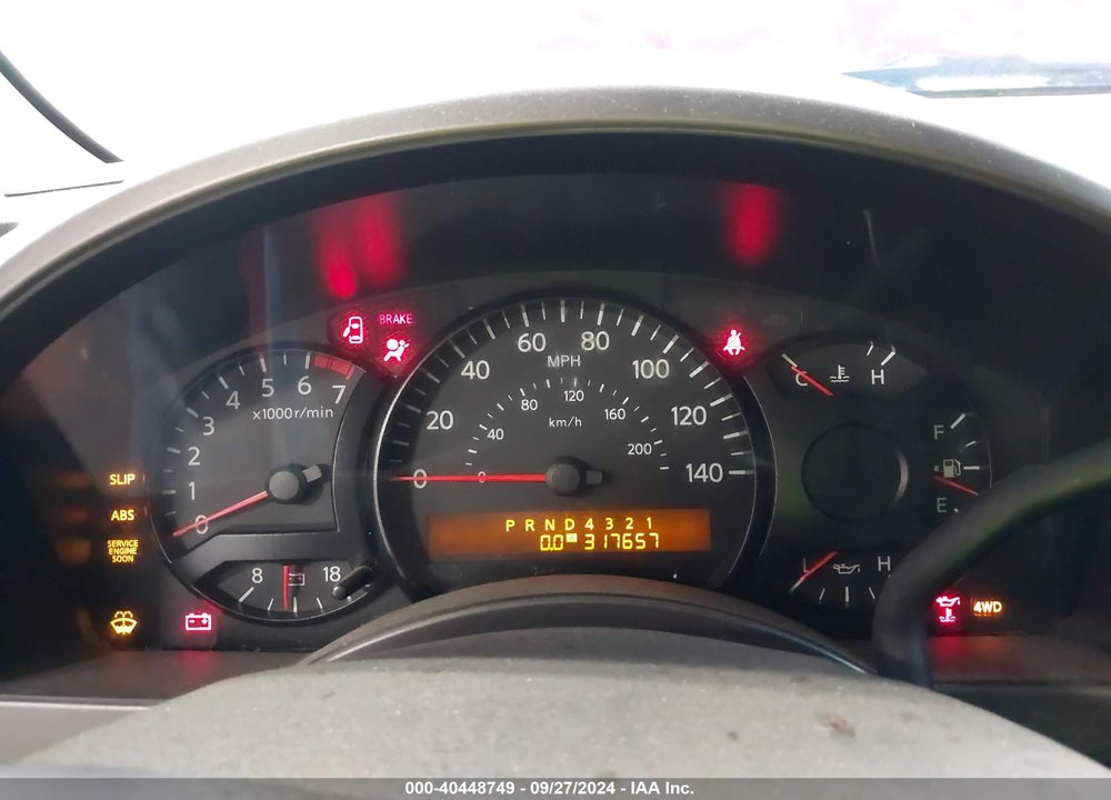 2007 NISSAN TITAN XE VIN: 1N6AA07B87N203849