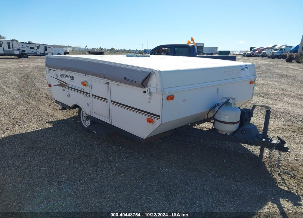 2010 ROCKWOOD FREEDOM POP UP CAMPER VIN: 4X4CFM41XAD279709