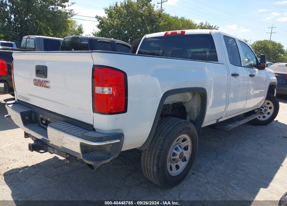 2018 GMC SIERRA 2500HD VIN: 1GT22REG4JZ319881