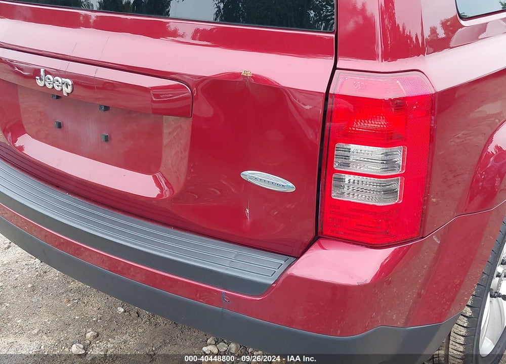 2014 JEEP PATRIOT LATITUDE VIN: 1C4NJRFB6ED514287