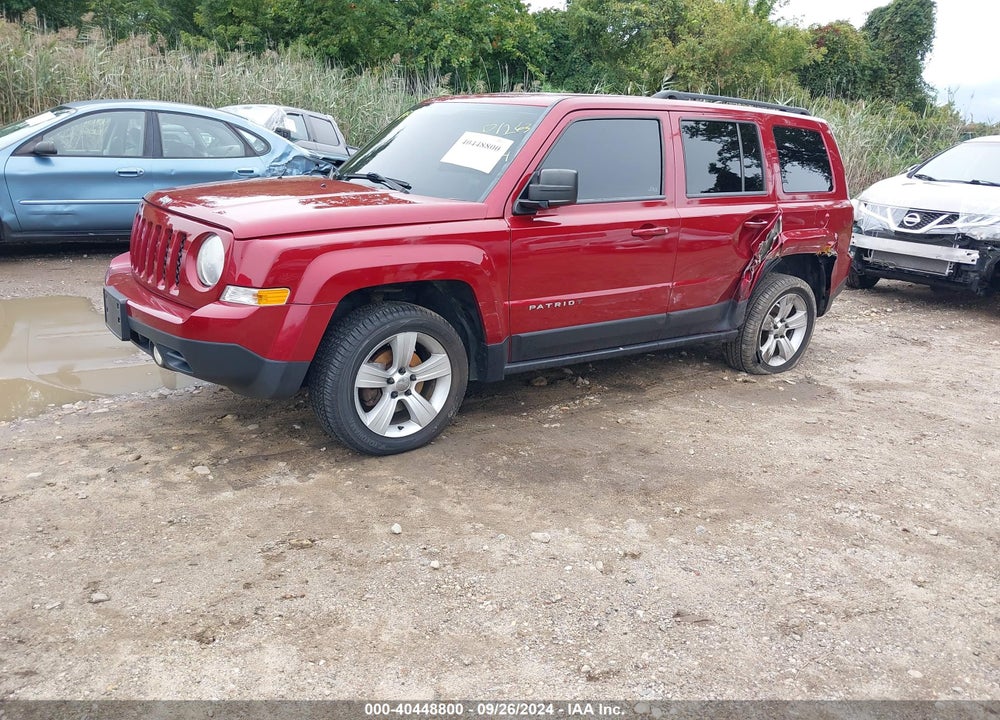 2014 JEEP PATRIOT LATITUDE VIN: 1C4NJRFB6ED514287