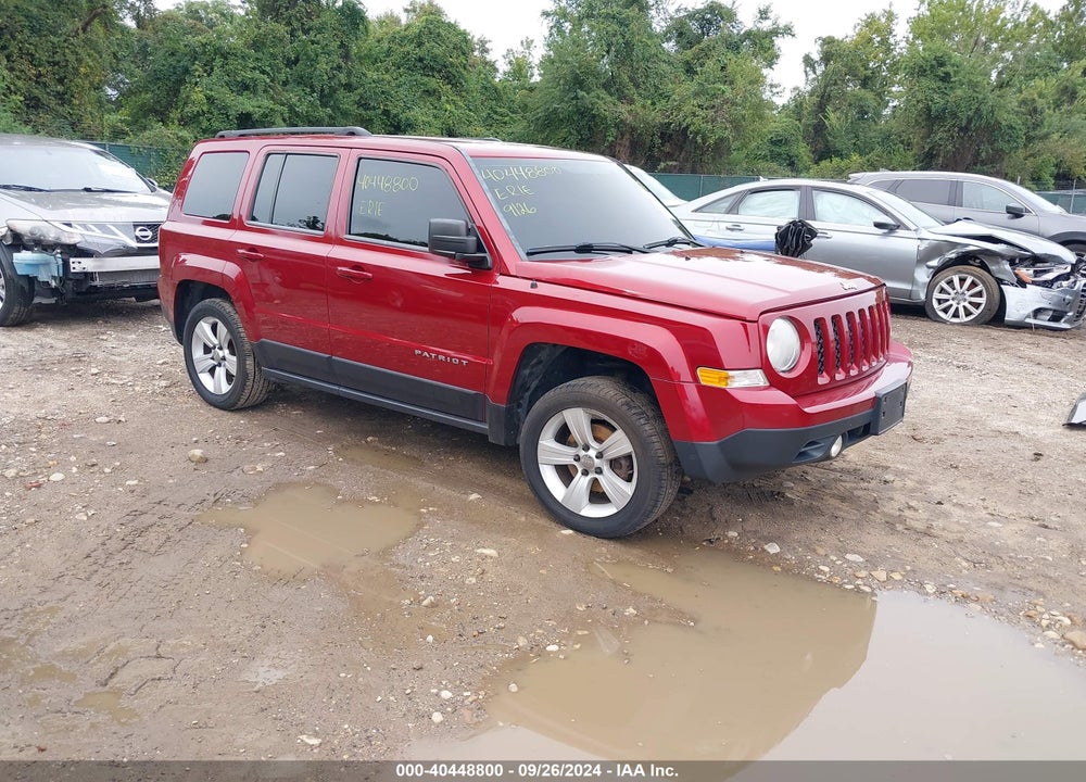2014 JEEP PATRIOT LATITUDE VIN: 1C4NJRFB6ED514287