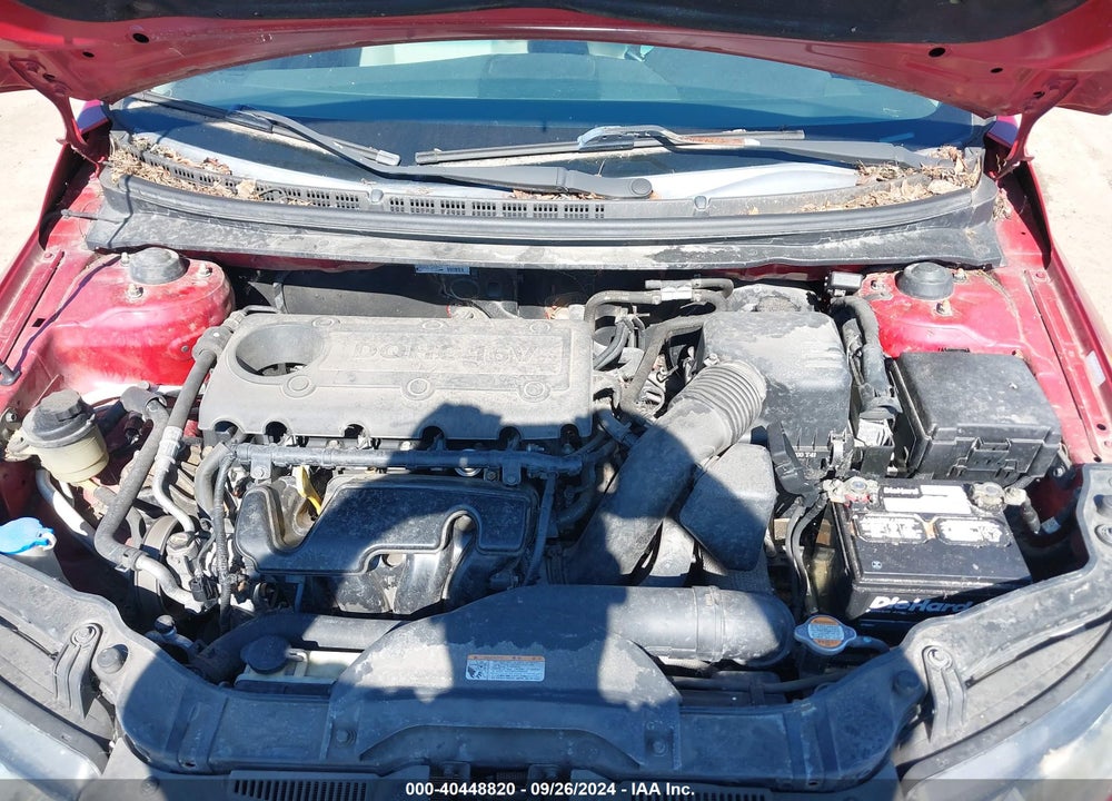 2011 KIA FORTE EX VIN: KNAFU4A29B5887395