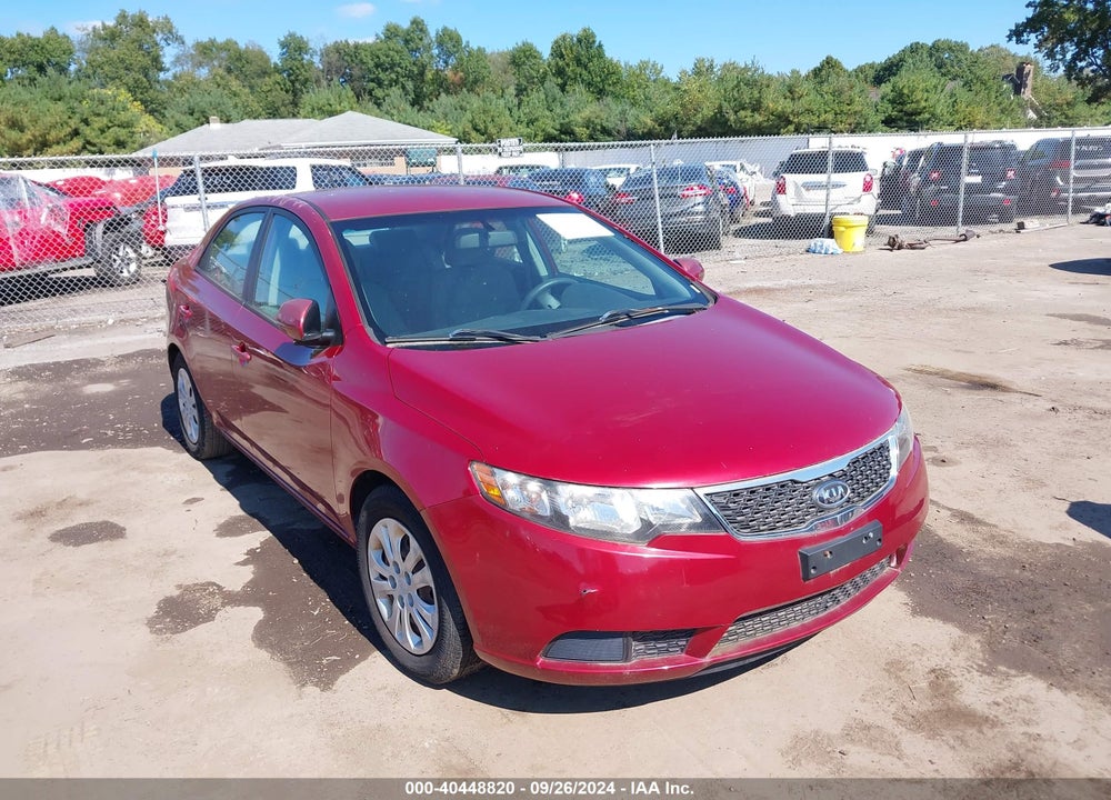 2011 KIA FORTE EX VIN: KNAFU4A29B5887395