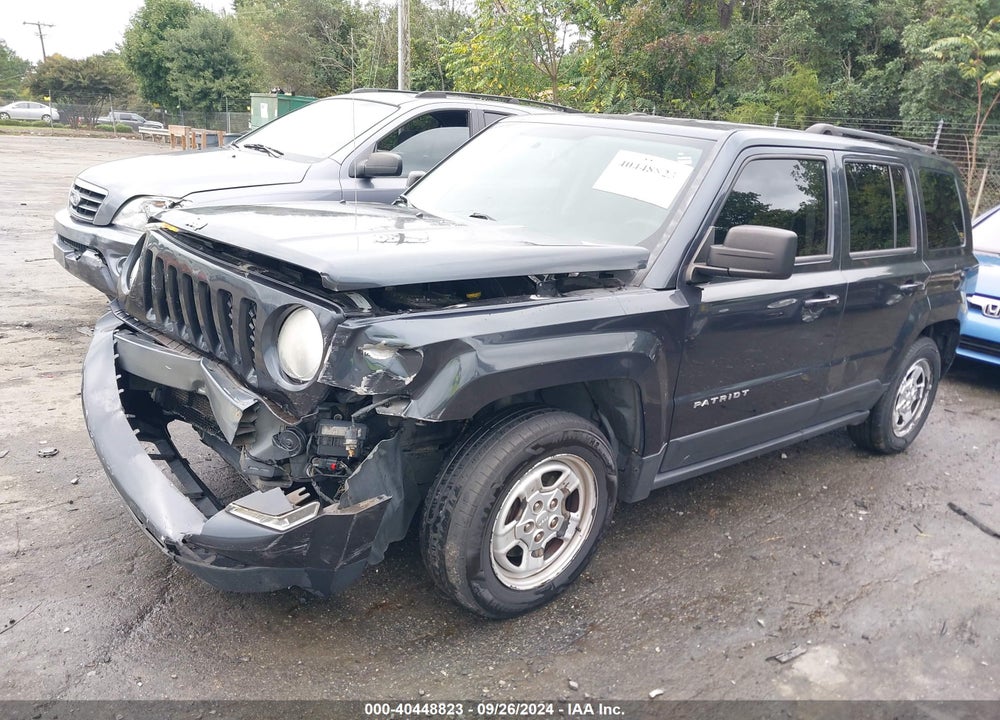 2014 JEEP PATRIOT SPORT VIN: 1C4NJPBA2ED690285