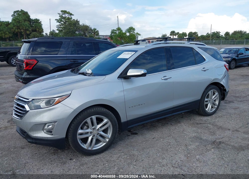 2018 CHEVROLET EQUINOX PREMIER VIN: 3GNAXMEV2JL110877