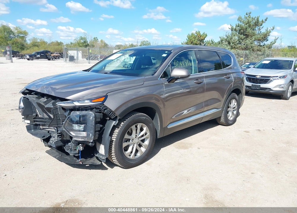 2019 HYUNDAI SANTA FE SEL VIN: 5NMS3CADXKH007933