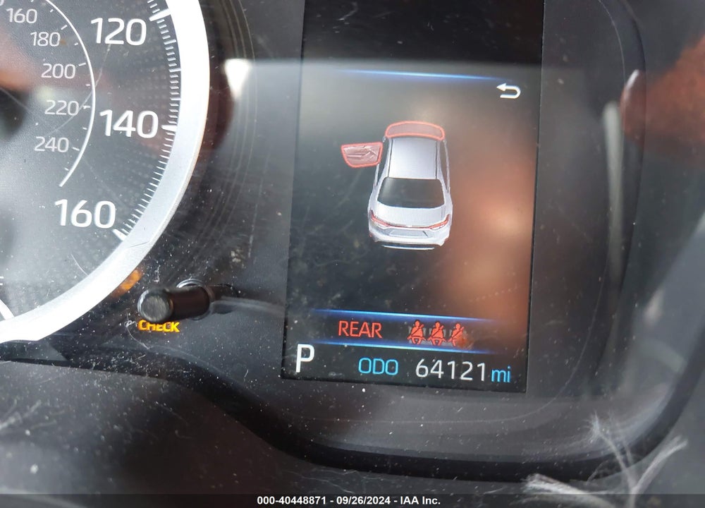 2020 TOYOTA COROLLA LE VIN: 5YFEPRAE9LP146567