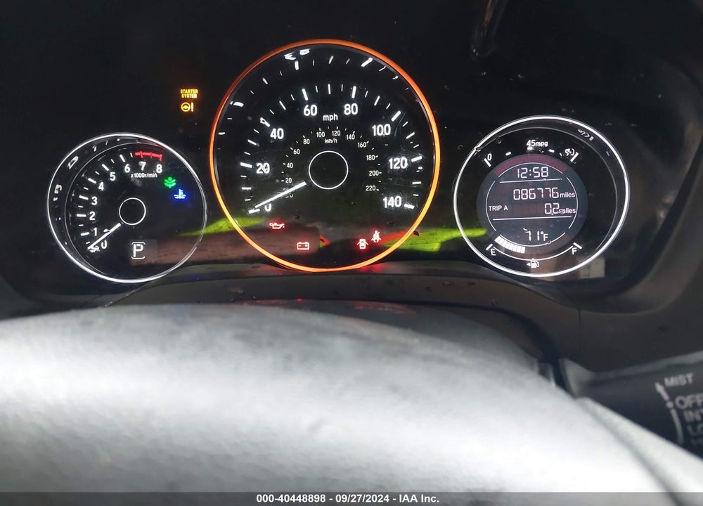2017 HONDA HR-V EX VIN: 3CZRU6H54HM716109
