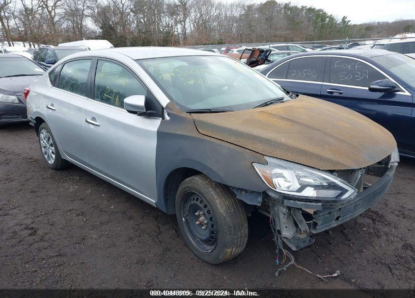 2019 NISSAN SENTRA S VIN: 3N1AB7AP5KY367751