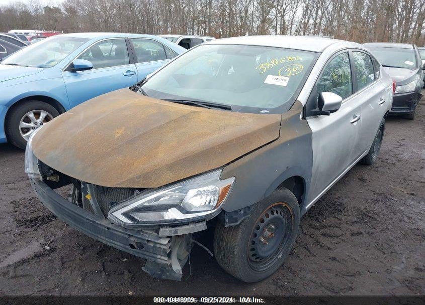 2019 NISSAN SENTRA S VIN: 3N1AB7AP5KY367751
