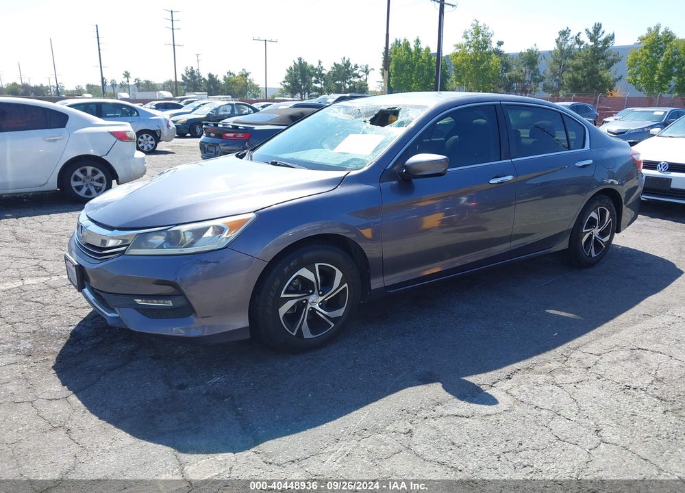 2016 HONDA ACCORD LX VIN: 1HGCR2F3XGA036865