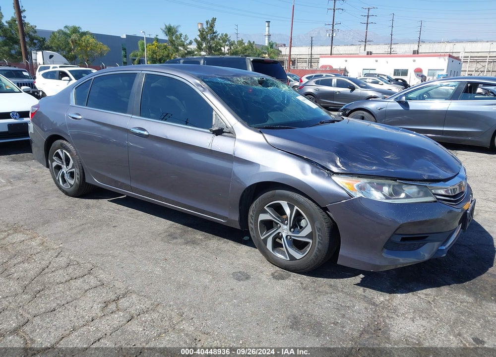 2016 HONDA ACCORD LX VIN: 1HGCR2F3XGA036865
