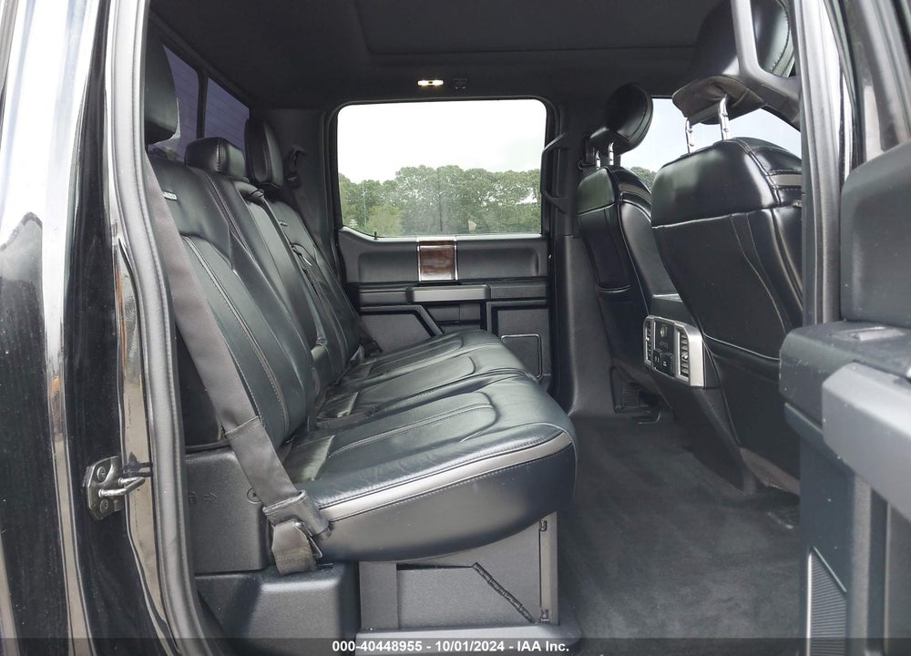2017 FORD F-250 PLATINUM VIN: 1FT7W2BT0HEE92401