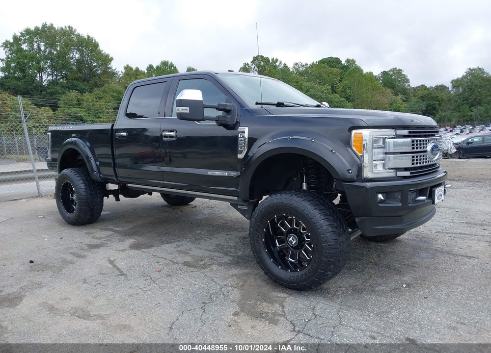 2017 FORD F-250 PLATINUM VIN: 1FT7W2BT0HEE92401