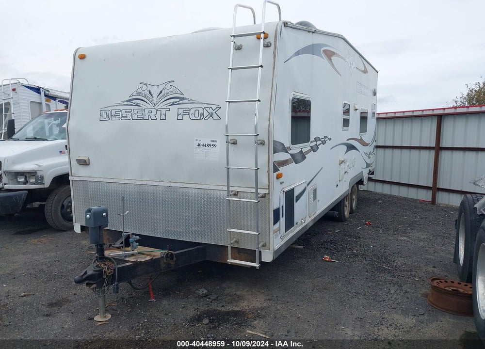 2007 DESERT FOX TOY HAULER SERIES M- VIN: 4N17A242870130459