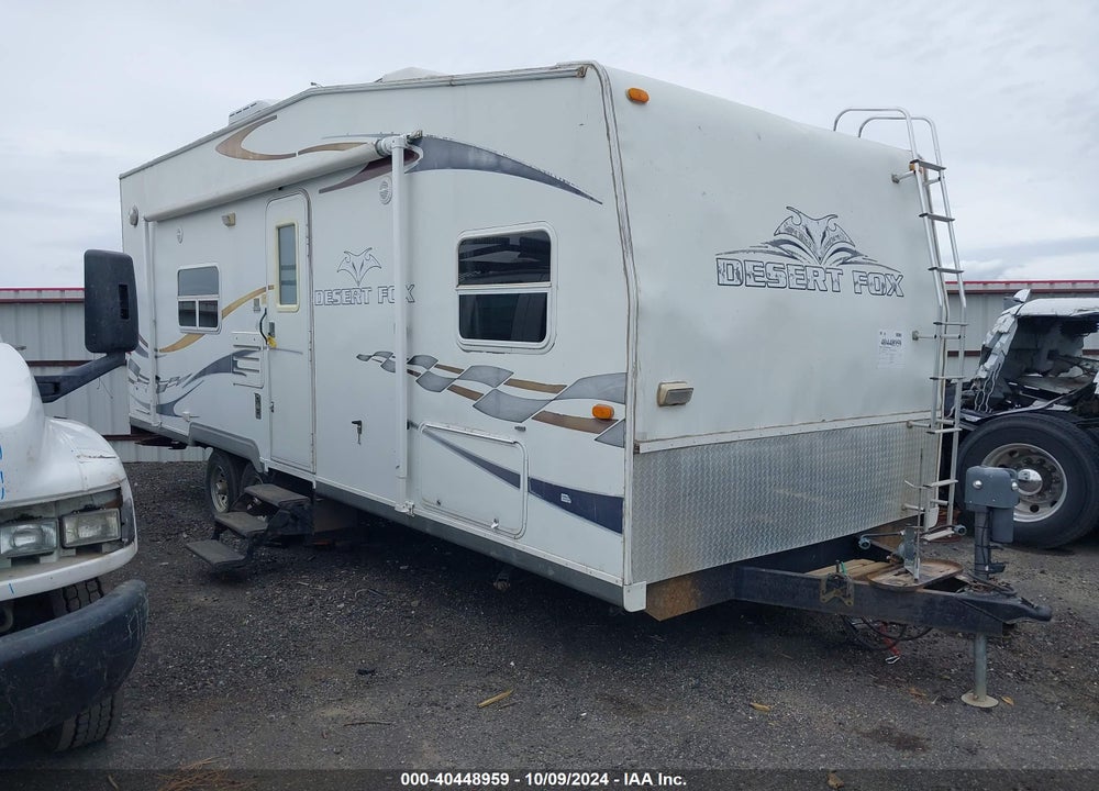 2007 DESERT FOX TOY HAULER SERIES M- VIN: 4N17A242870130459