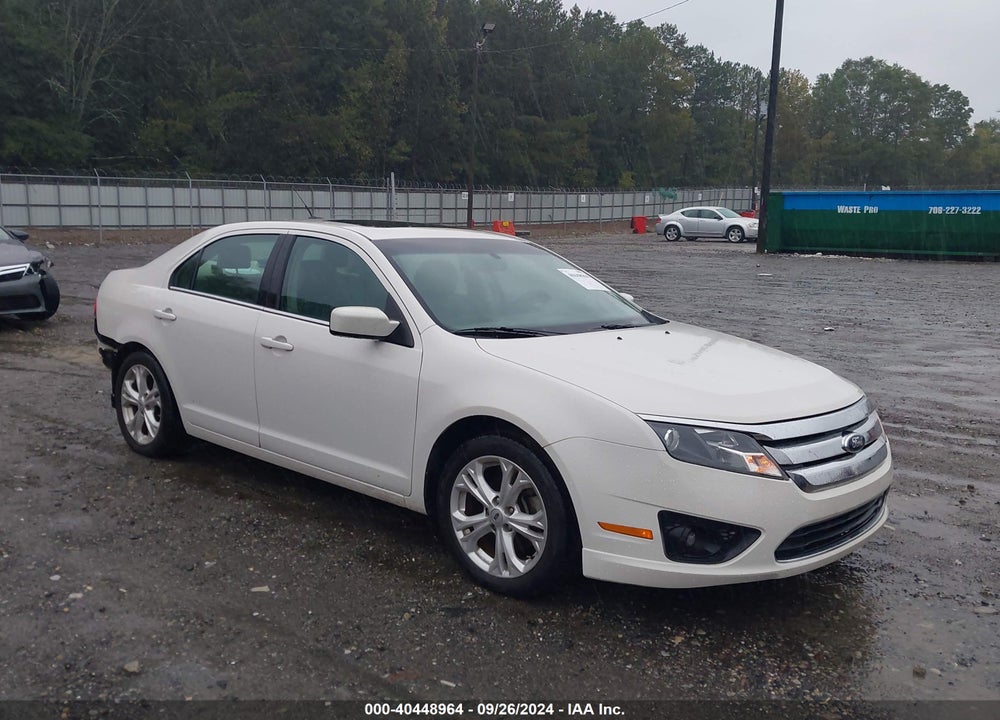 2012 FORD FUSION SE VIN: 3FAHP0HA4CR280768