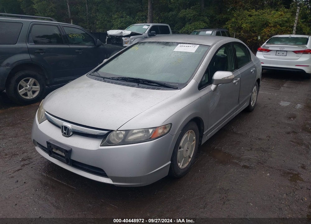 2006 HONDA CIVIC HYBRID VIN: JHMFA36276S028262