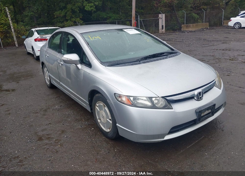 2006 HONDA CIVIC HYBRID VIN: JHMFA36276S028262