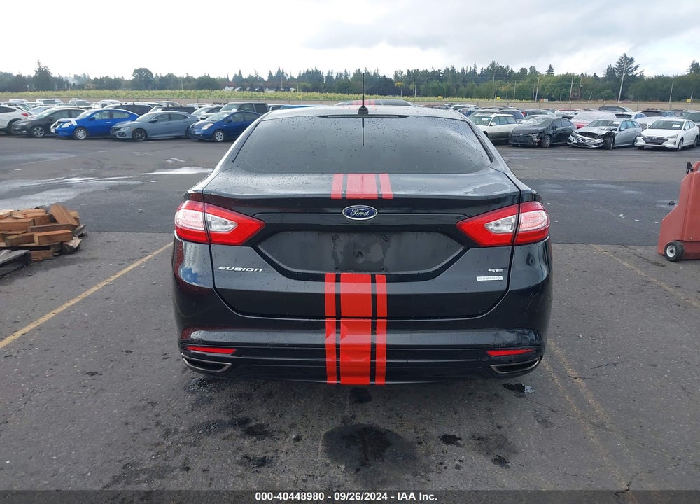 2014 FORD FUSION SE VIN: 3FA6P0H91ER258095