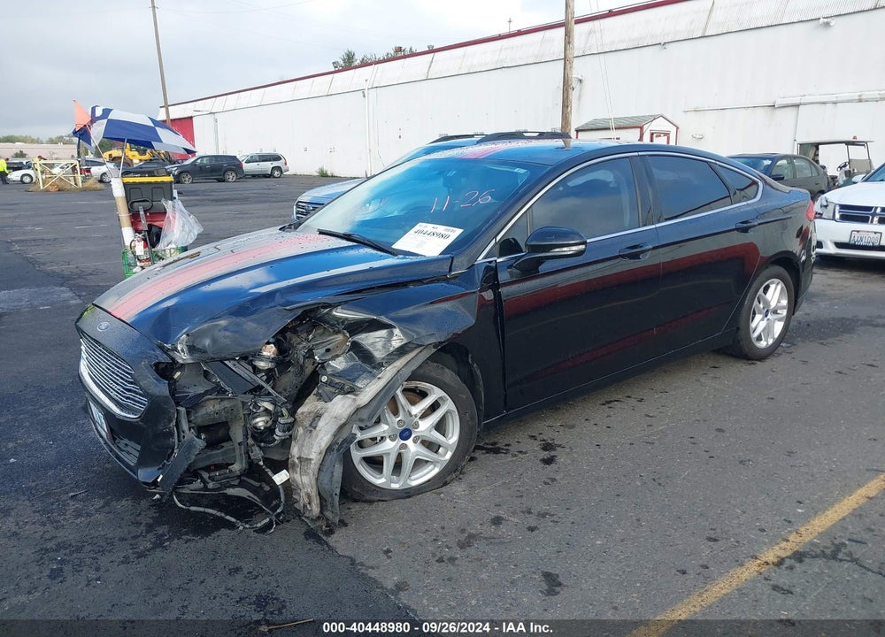 2014 FORD FUSION SE VIN: 3FA6P0H91ER258095