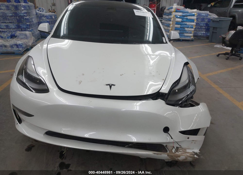 2022 TESLA MODEL 3 LONG RANGE DUAL MOTOR ALL-WHEEL DRIVE VIN: 5YJ3E1EBXNF253009