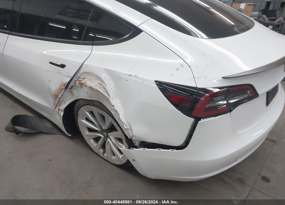 2022 TESLA MODEL 3 LONG RANGE DUAL MOTOR ALL-WHEEL DRIVE VIN: 5YJ3E1EBXNF253009
