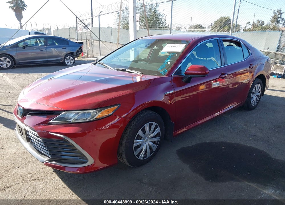 2021 TOYOTA CAMRY LE HYBRID VIN: 4T1C31AK0MU568981