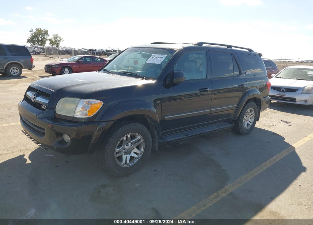 2006 TOYOTA SEQUOIA LIMITED V8 VIN: 5TDBT48A06S272378