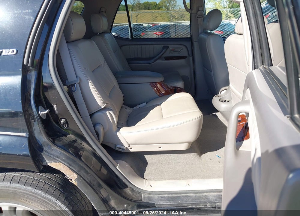 2006 TOYOTA SEQUOIA LIMITED V8 VIN: 5TDBT48A06S272378
