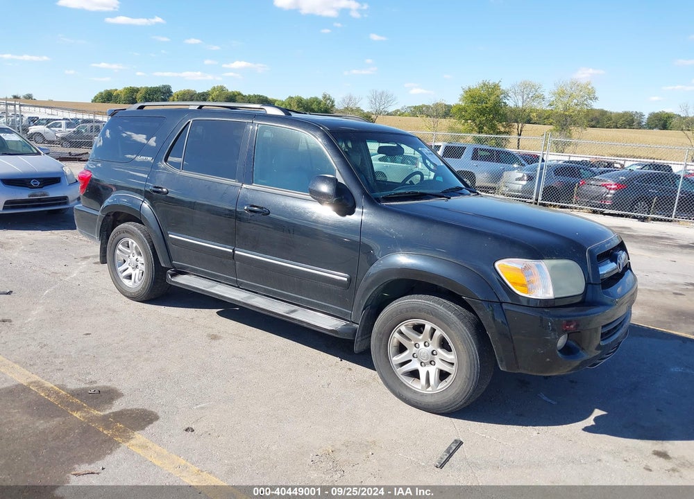 2006 TOYOTA SEQUOIA LIMITED V8 VIN: 5TDBT48A06S272378