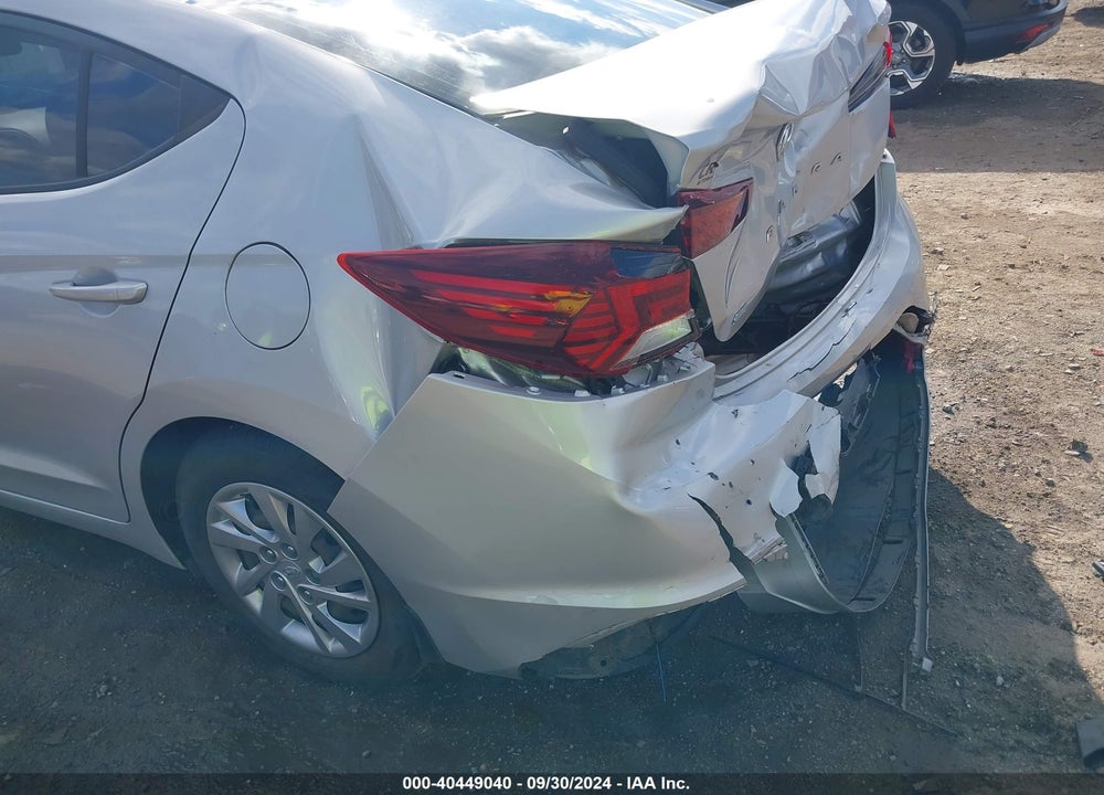 2019 HYUNDAI ELANTRA SE VIN: KMHD74LF1KU889158