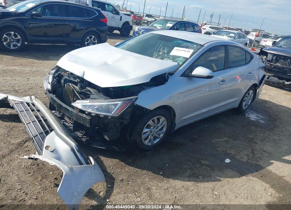 2019 HYUNDAI ELANTRA SE VIN: KMHD74LF1KU889158