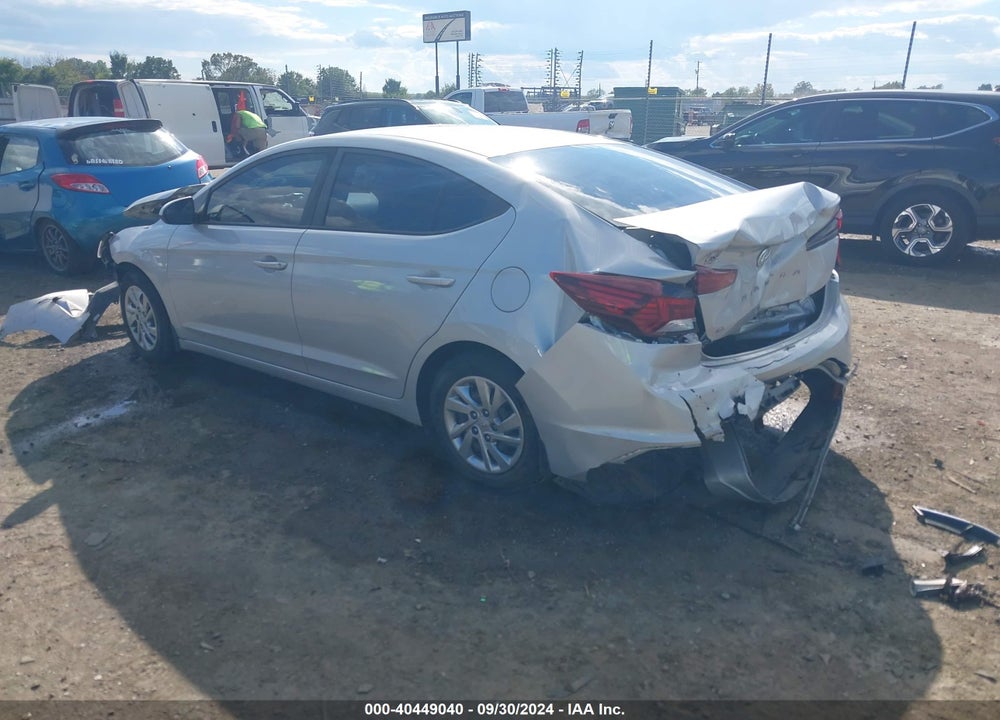 2019 HYUNDAI ELANTRA SE VIN: KMHD74LF1KU889158
