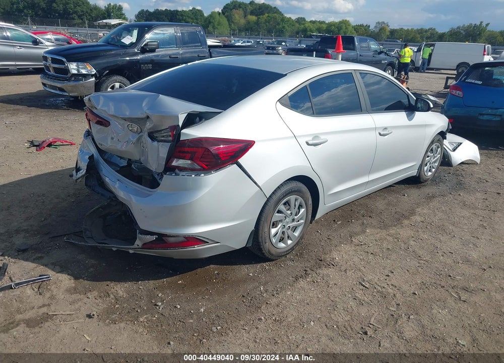 2019 HYUNDAI ELANTRA SE VIN: KMHD74LF1KU889158