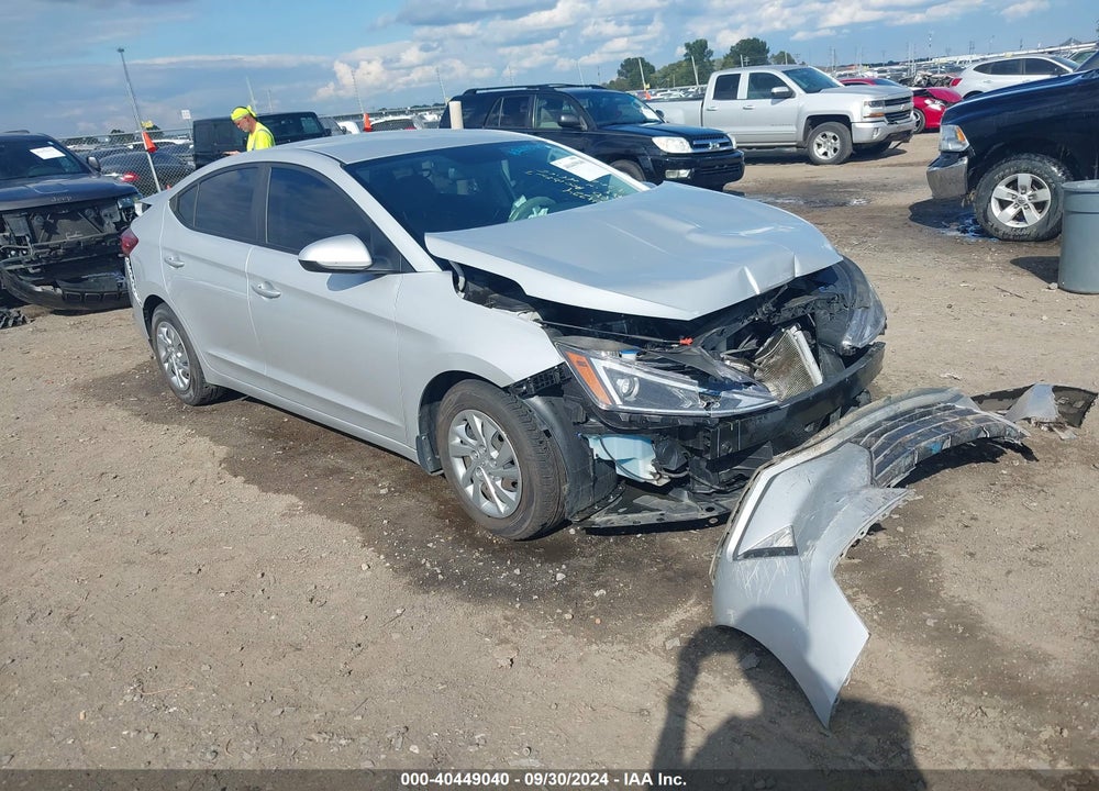 2019 HYUNDAI ELANTRA SE VIN: KMHD74LF1KU889158