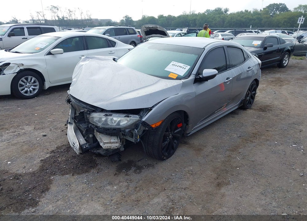 2017 HONDA CIVIC SPORT VIN: SHHFK7H43HU210317