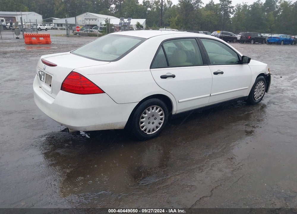 2007 HONDA ACCORD 2.4 VP VIN: 1HGCM56177A160879