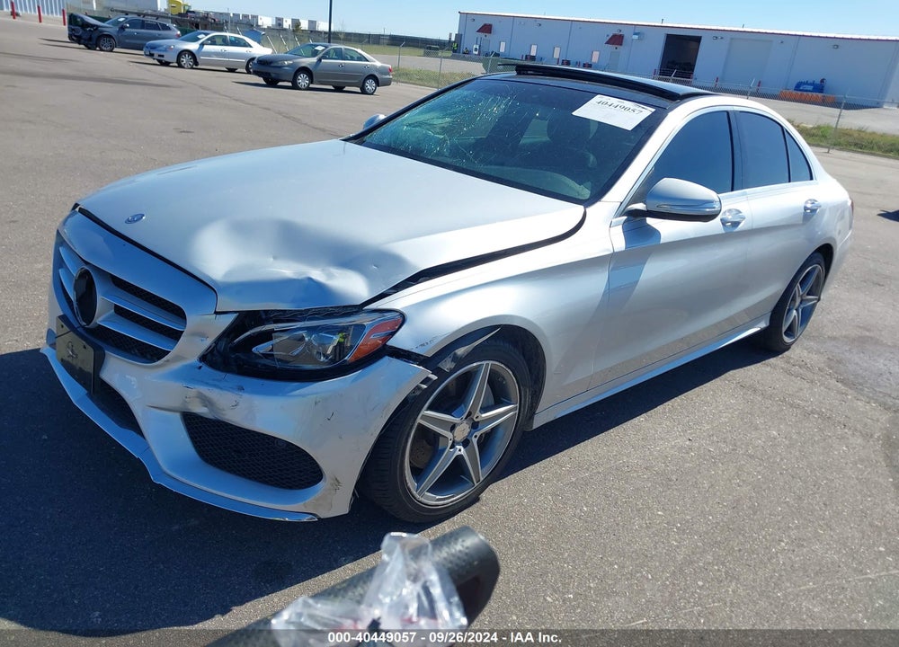 2015 MERCEDES-BENZ C 300 4MATIC/LUXURY 4MATIC/SPORT 4MATIC VIN: 55SWF4KB8FU074290