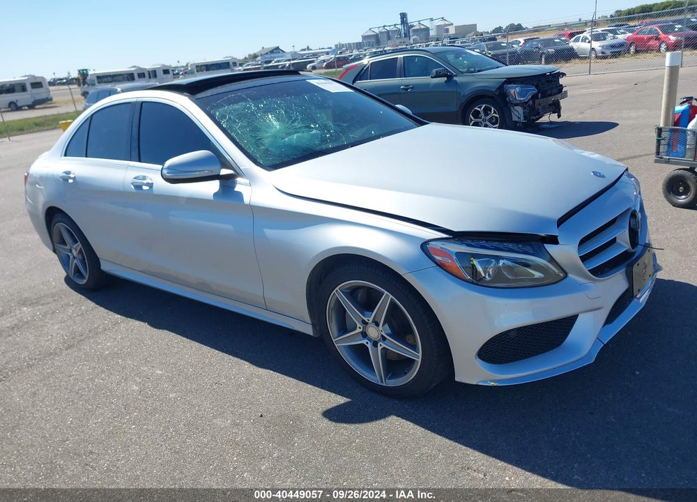 2015 MERCEDES-BENZ C 300 4MATIC/LUXURY 4MATIC/SPORT 4MATIC VIN: 55SWF4KB8FU074290