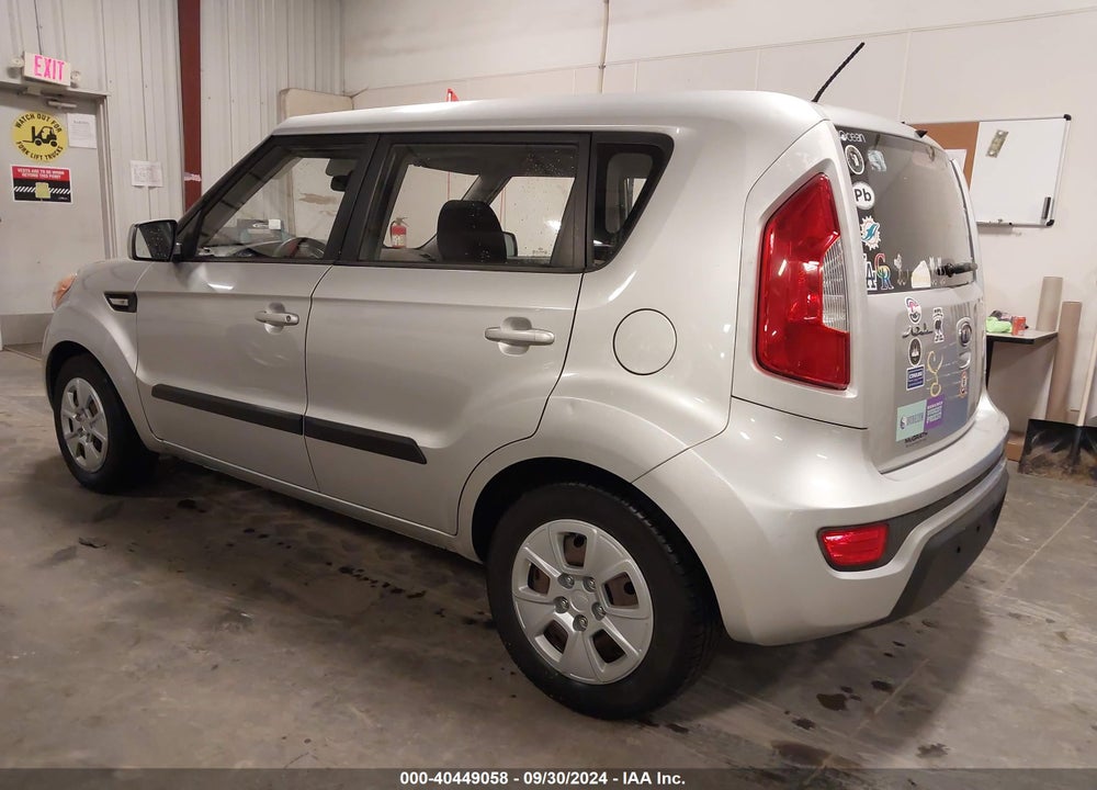 2012 KIA SOUL VIN: KNDJT2A51C7396193