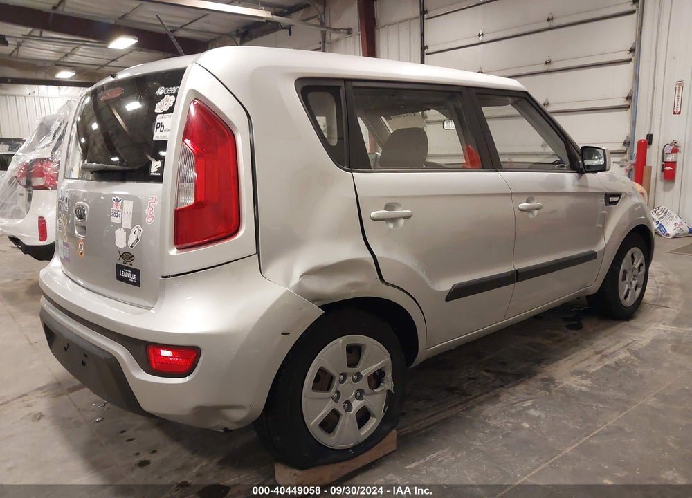 2012 KIA SOUL VIN: KNDJT2A51C7396193