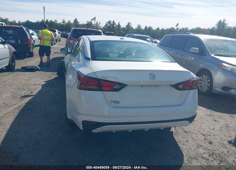 2021 NISSAN ALTIMA SV FWD VIN: 1N4BL4DV9MN409545